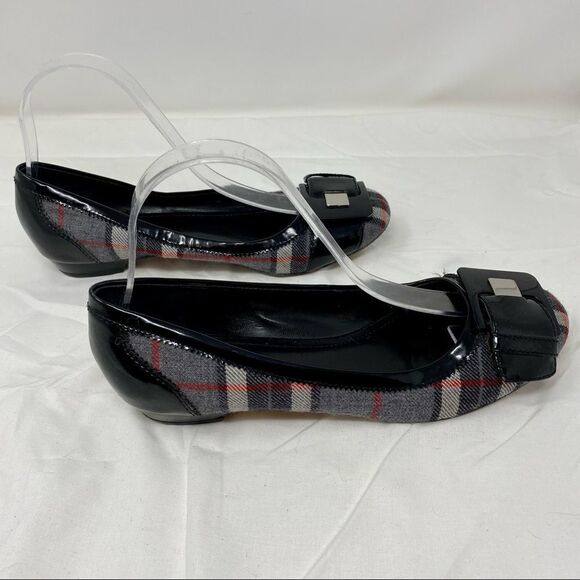 Franco Sarto Cameo Plaid Flats- Size 8 - Picture 7 of 12